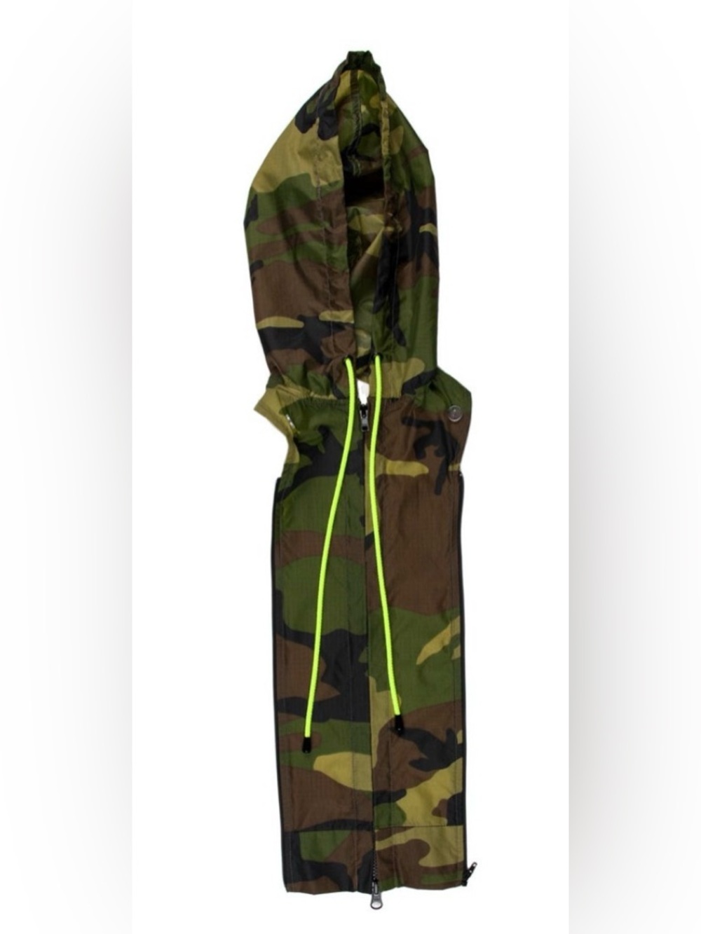 Veronica Beard Green Camo Hooded Dickey